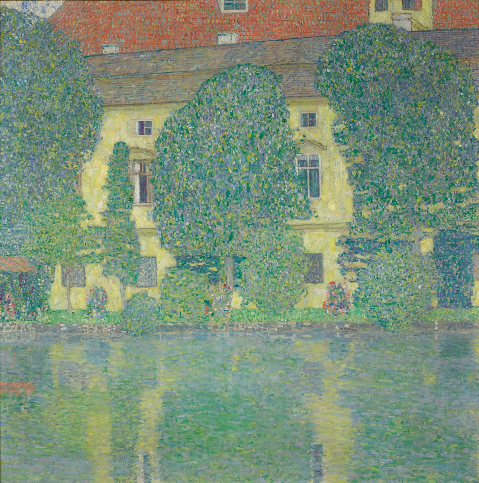 Castle Kammer at Attersee III, Gustav Klimt