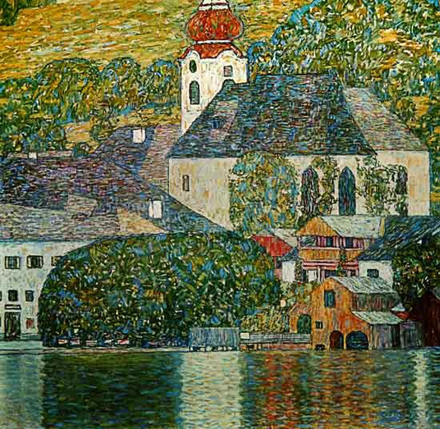 Church in Unterach, Gustav Klimt