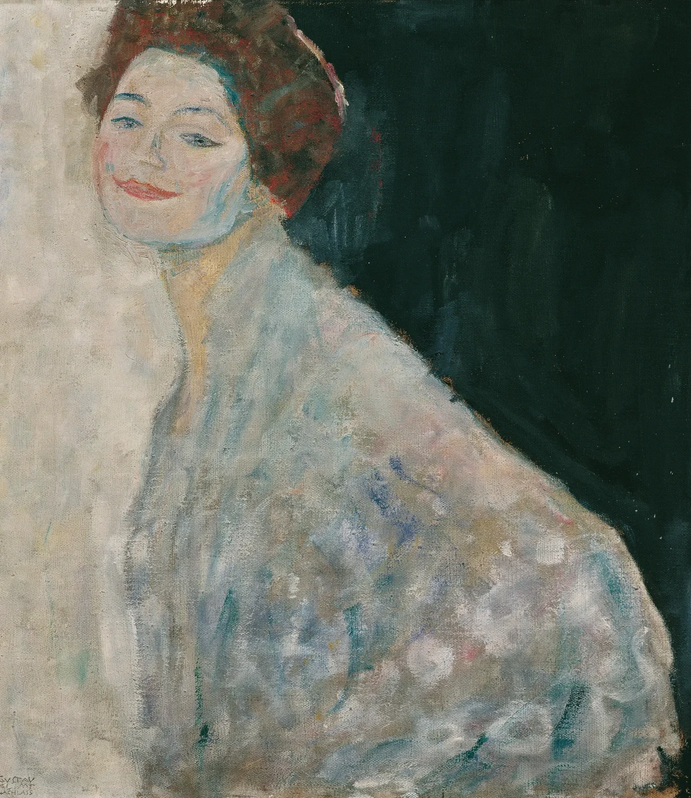 Lady in White, Gustav Klimt