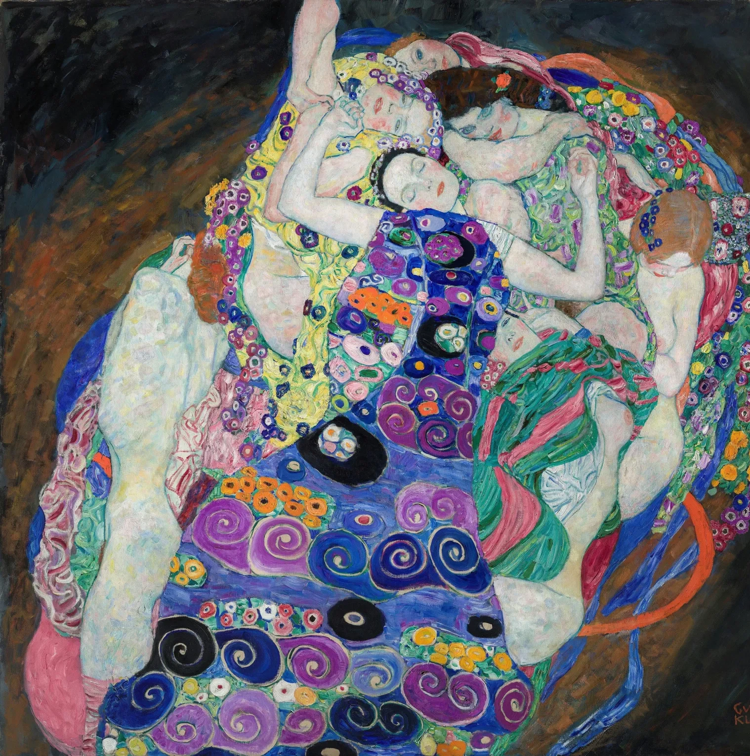 Les Vierges, Gustav Klimt