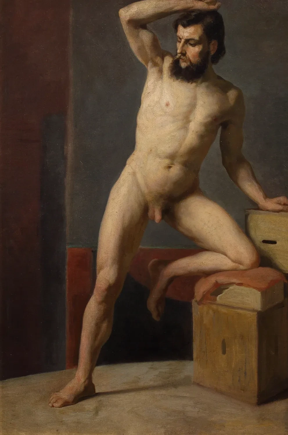 Male Nude, Gustav Klimt
