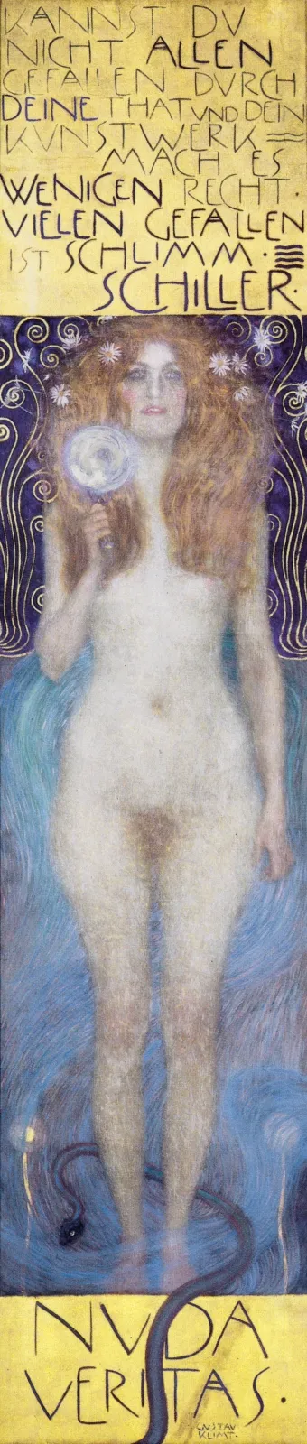 Nuda Veritas, Gustav Klimt