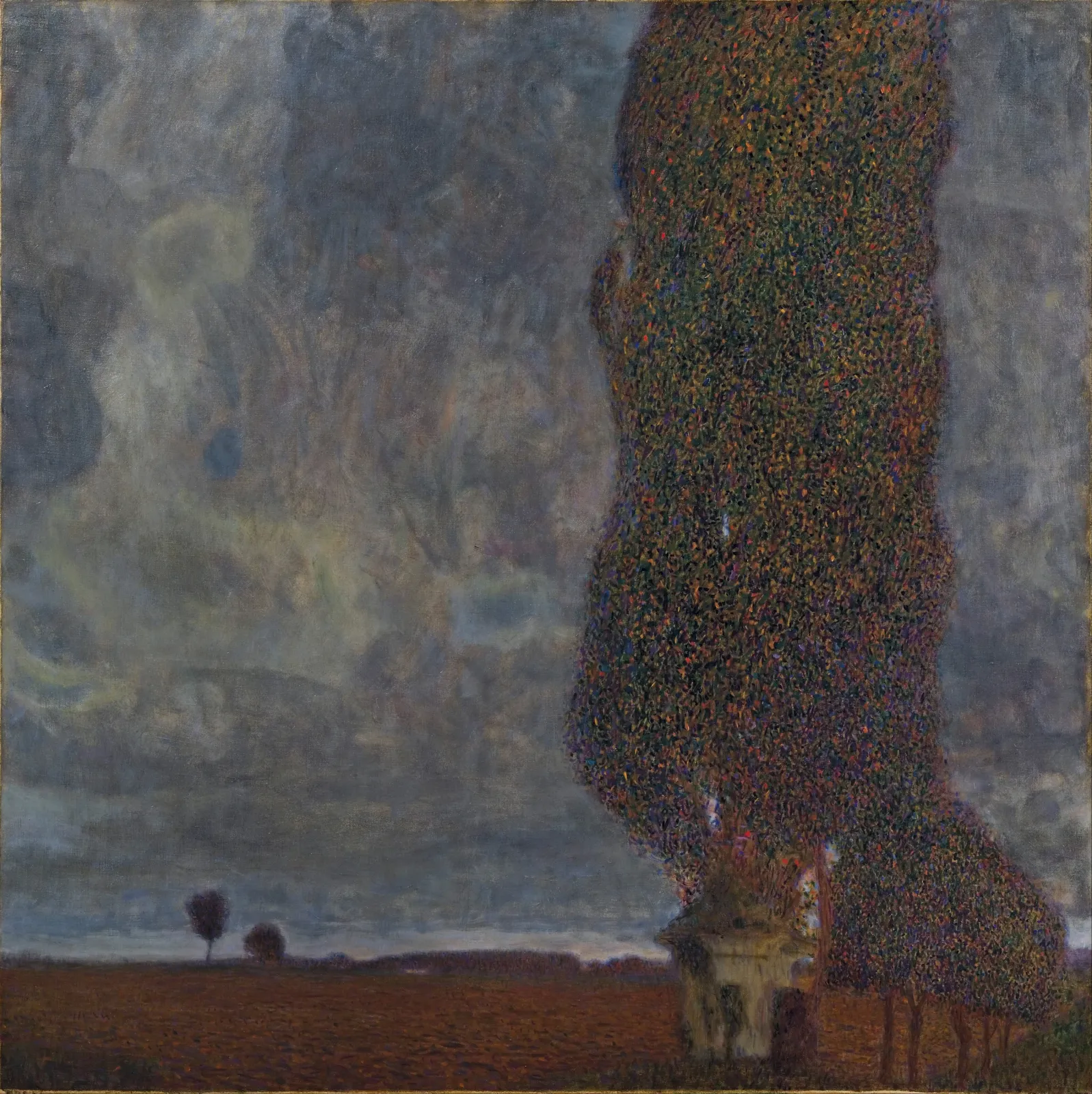 Orage approchant (Le Grand Peuplier II), Gustav Klimt