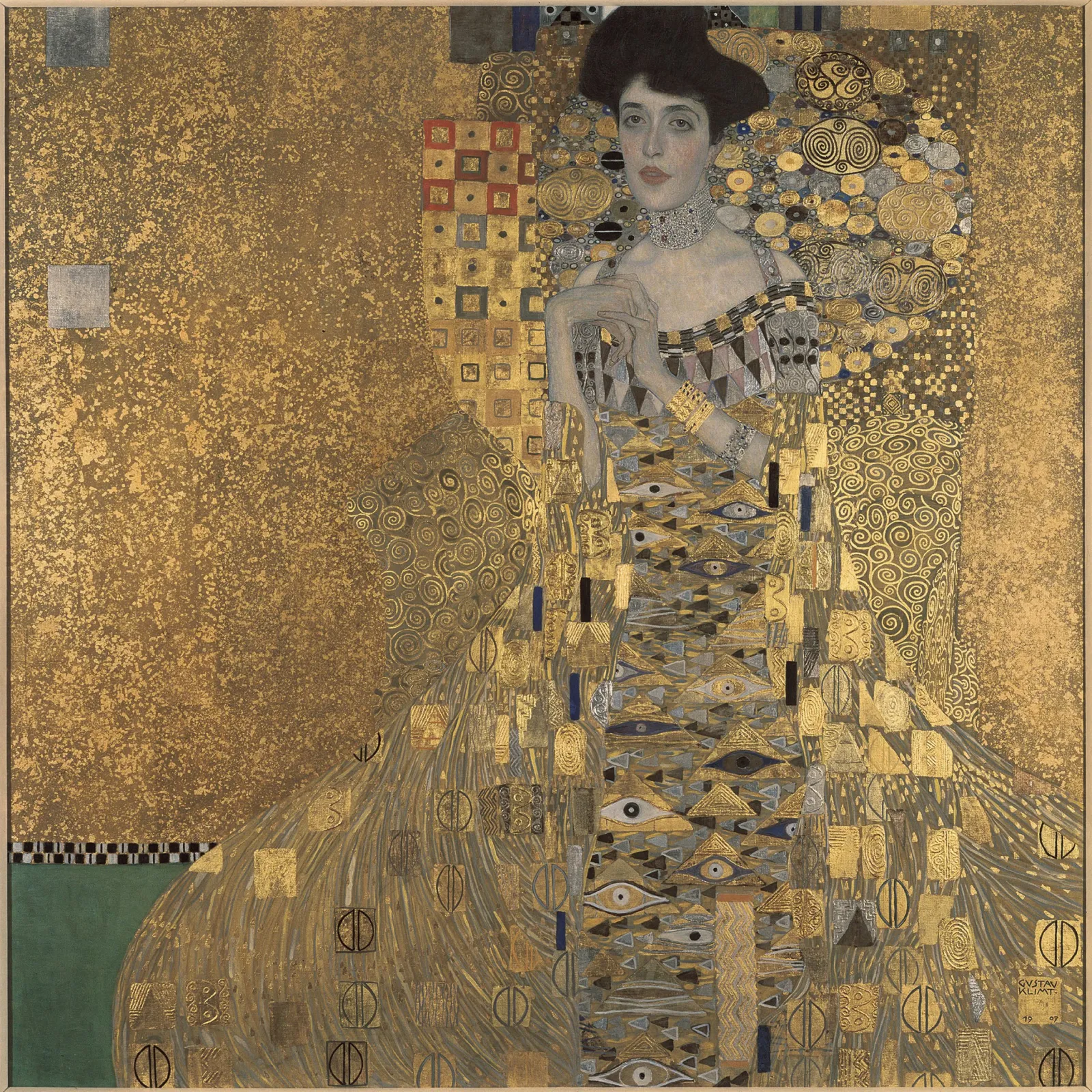 Portrait d'Adele Bloch-Bauer I, Gustav Klimt