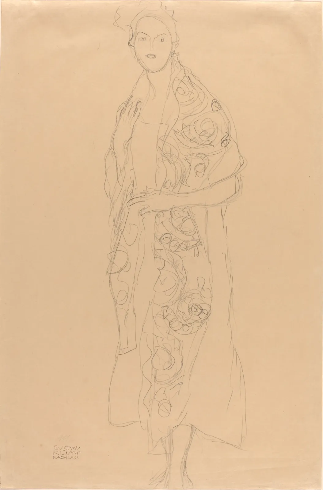 Portrait d'une femme, Gustav Klimt