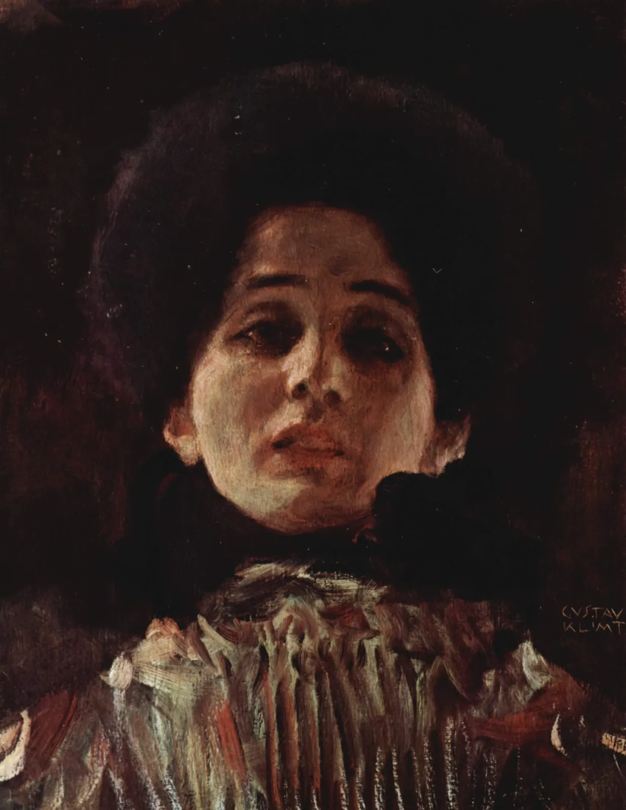 Portrait de femme, Gustav Klimt