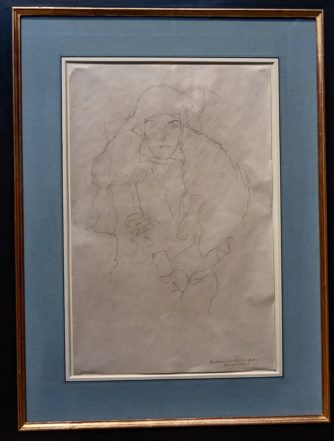 Portrait of a woman, Gustav Klimt