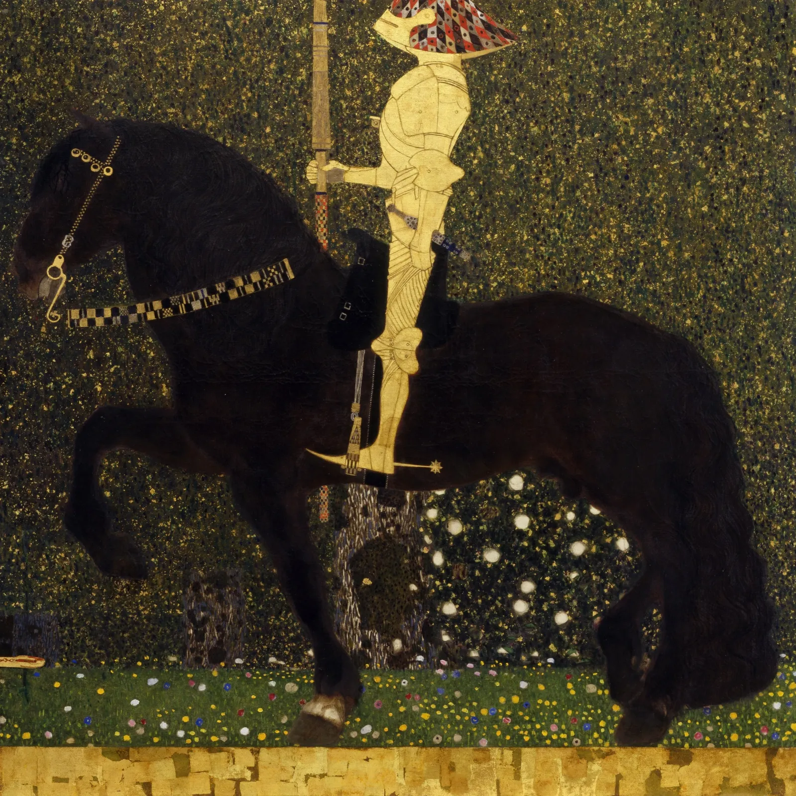 The Golden Knight, Gustav Klimt