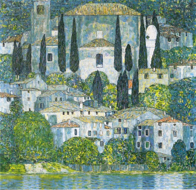 Igreja em Cassone, Gustav Klimt