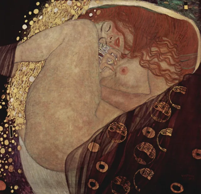 Dânae, Gustav Klimt
