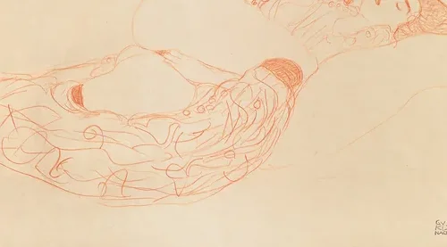 Femme à moitié nue se masturbant