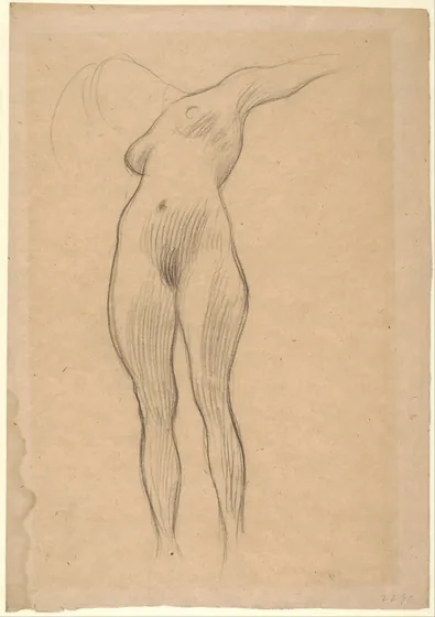 Floating Woman with Outstretched Arm