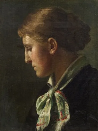 Girl’s Head Turned Left