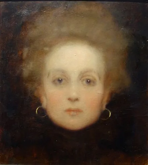 Head of a Girl en face