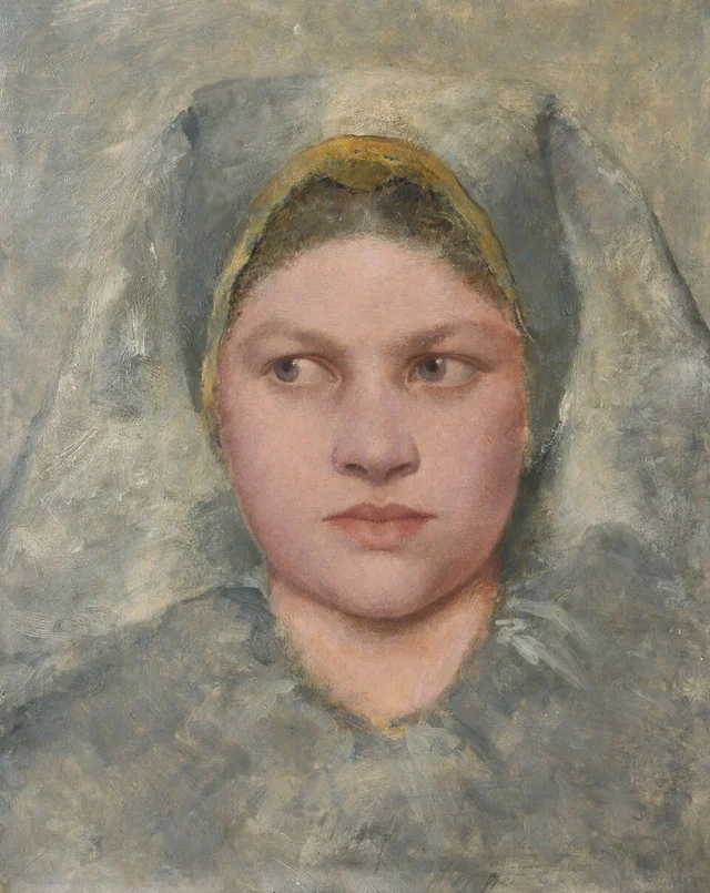 Head Study of a Girl from Hana