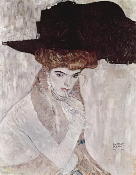 Le Chapeau de plumes noires