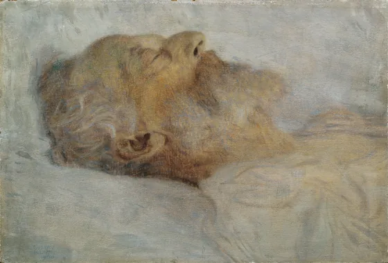 Old Man on Deathbed