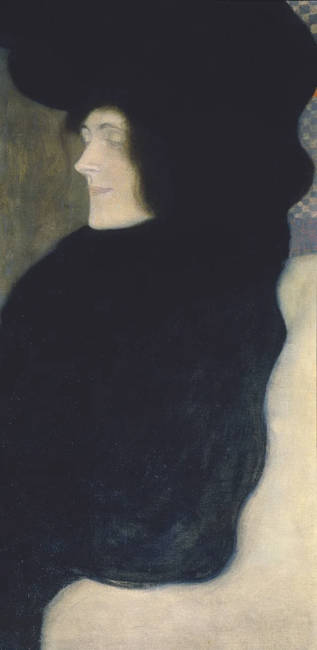 Visage pâle, Gustav Klimt