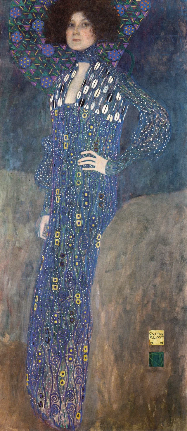 Retrato de Emilie Flöge
