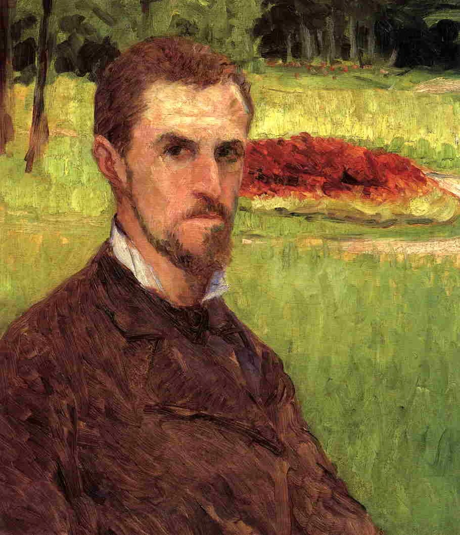 Autoportrait, Gustave Caillebotte