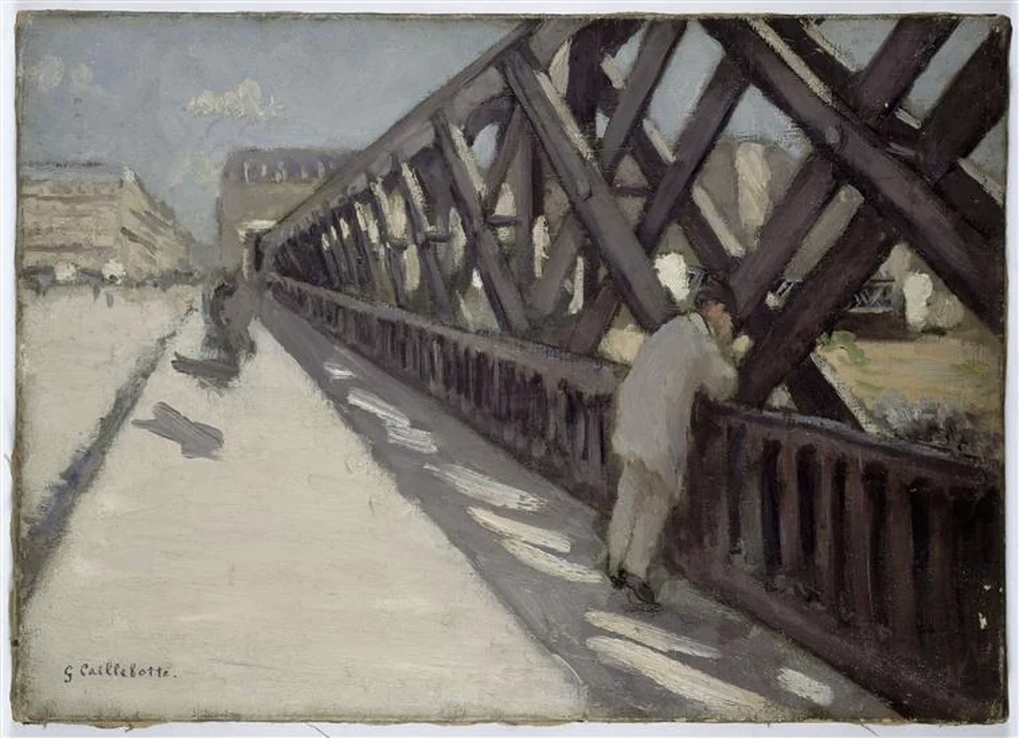 Esquisse pour le Pont de l'Europe, Gustave Caillebotte