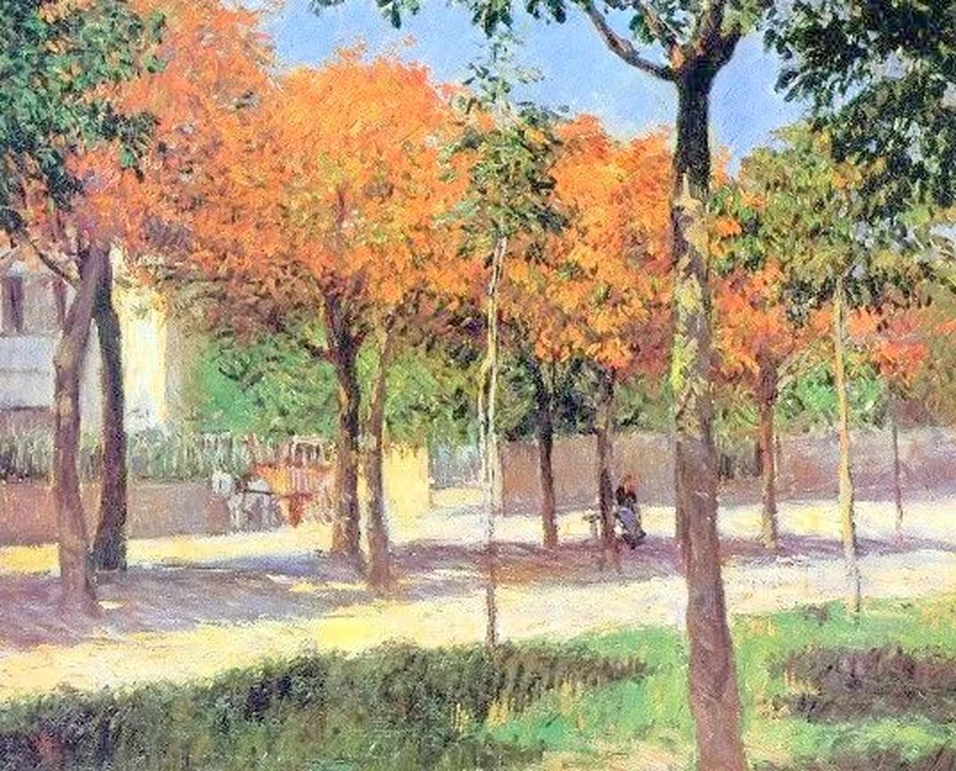 La promenade d'Argenteuil, Gustave Caillebotte