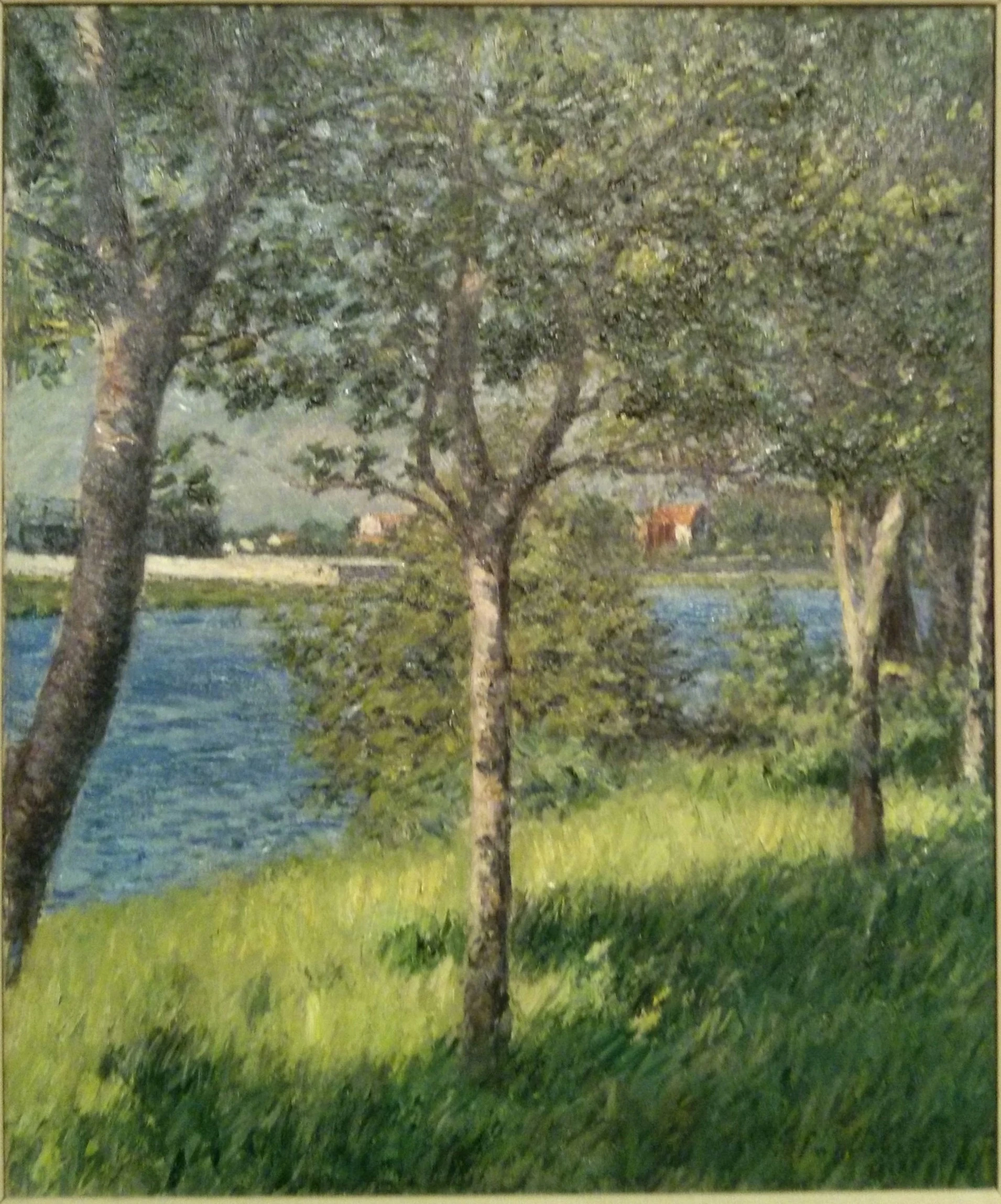 Les bords de la Seine près d'Argenteuil, Gustave Caillebotte