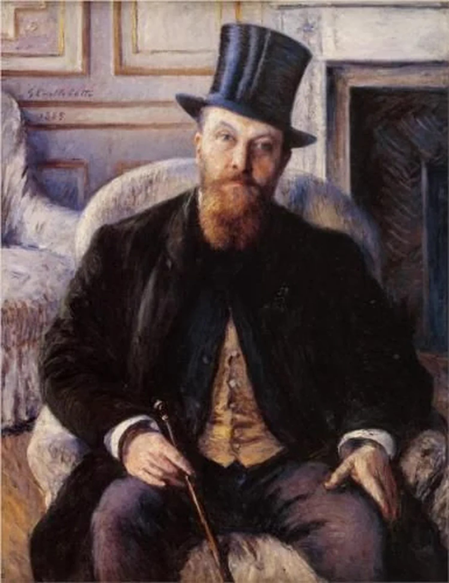 Portrait de Jules Dubois, Gustave Caillebotte