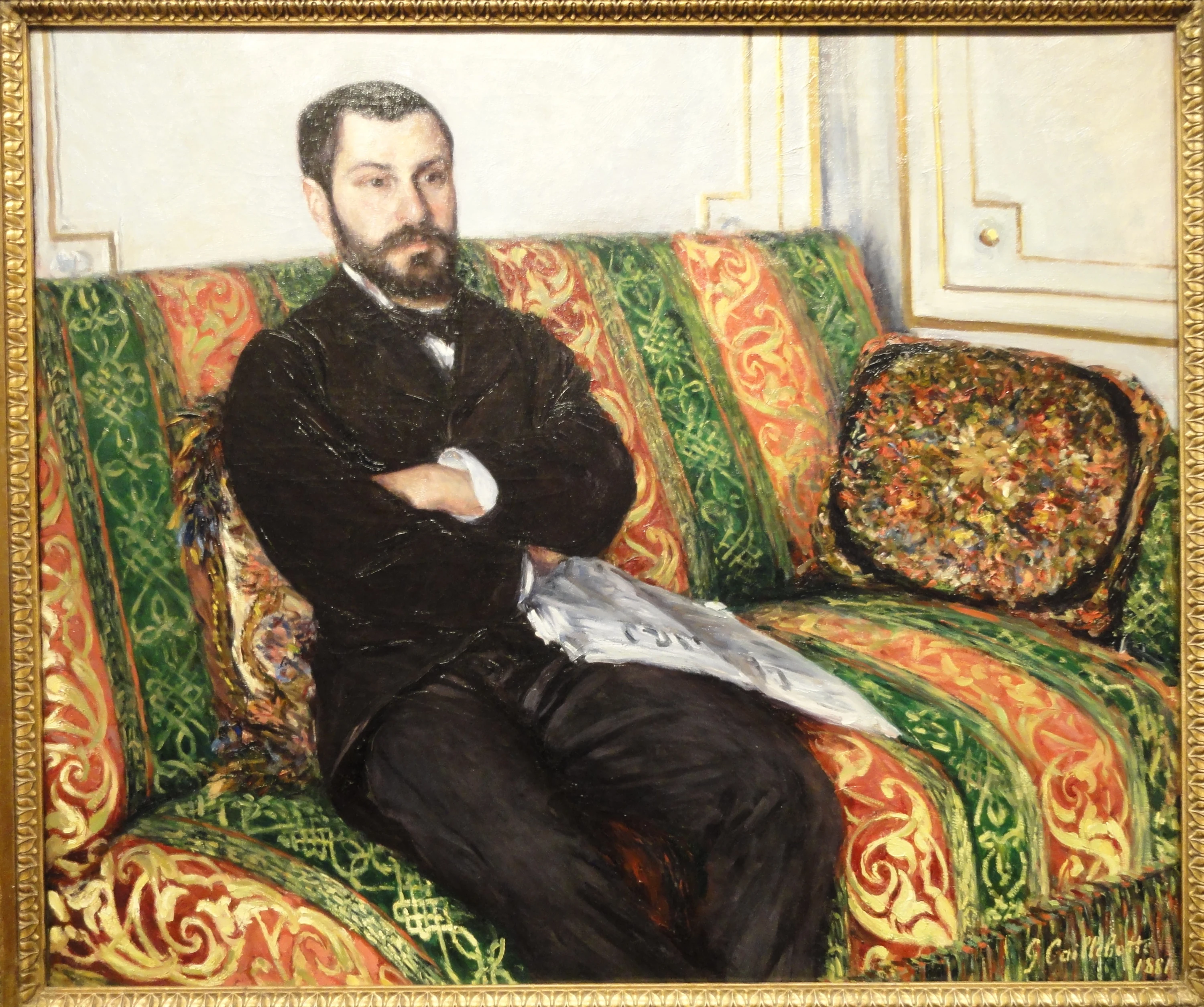 Portrait de Richard Gallo, Gustave Caillebotte
