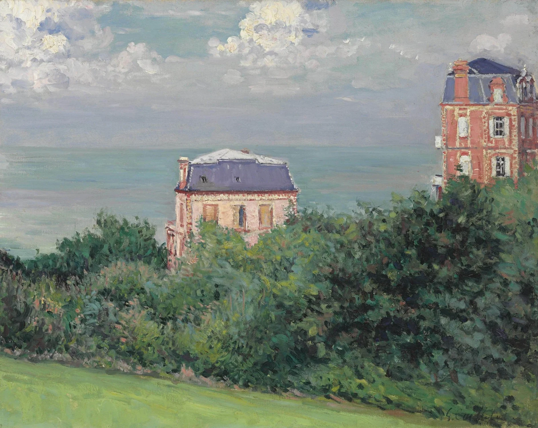 Villas à Villers-sur-Mer, Gustave Caillebotte