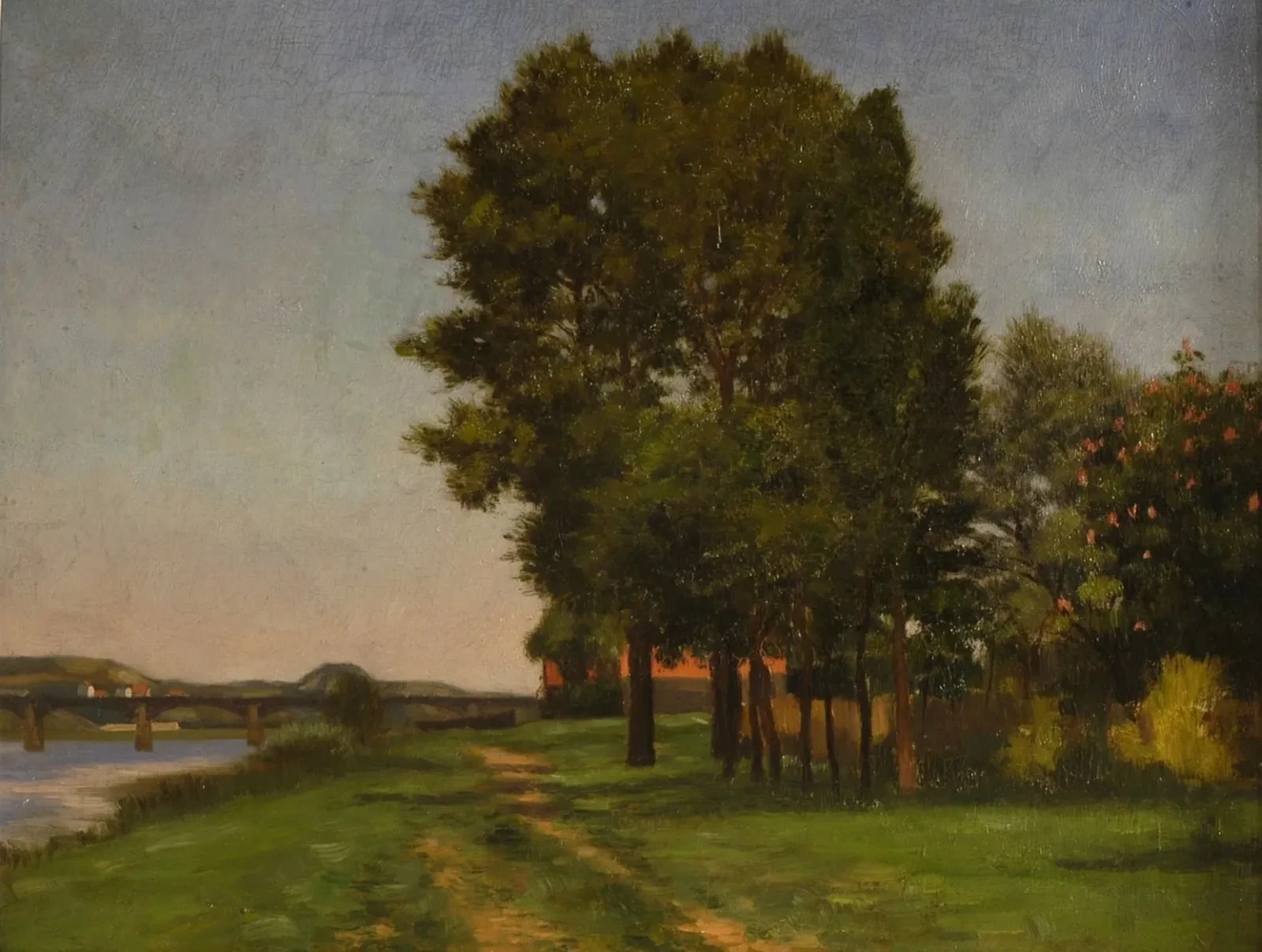 Bord de Seine au Petit Gennevilliers, Gustave Caillebotte