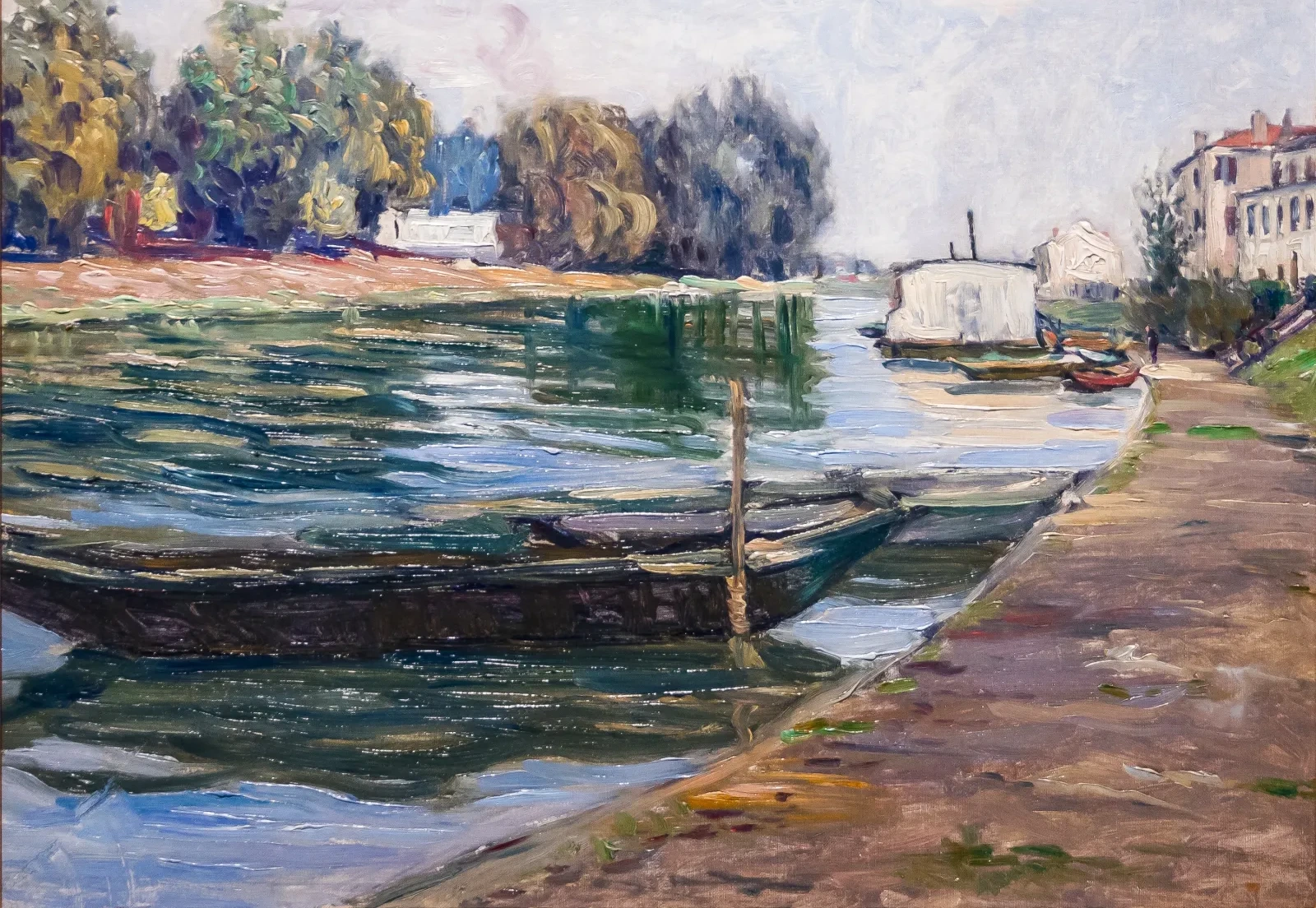 Bords de Seine, Gustave Caillebotte