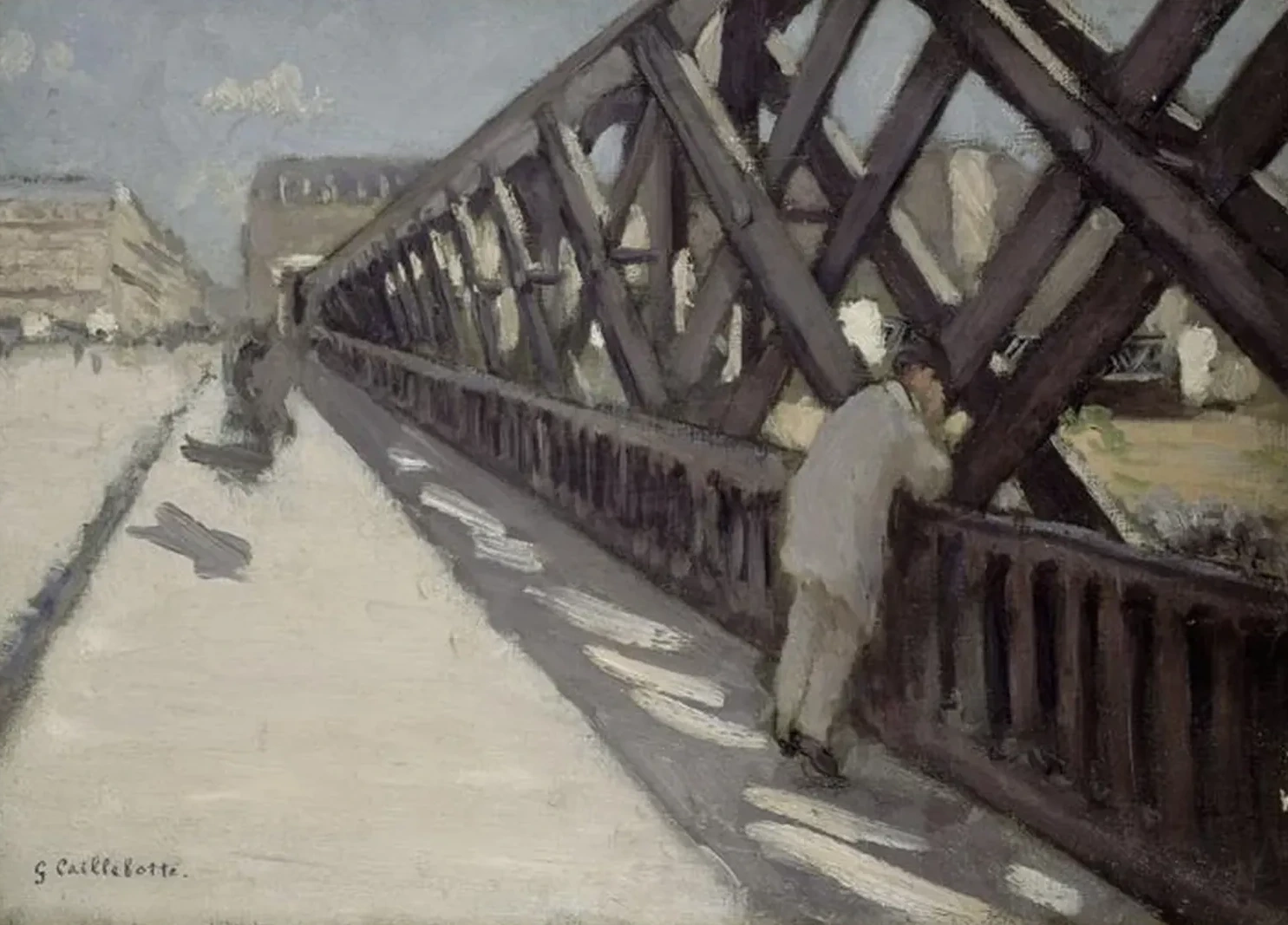 Esquisse pour le Pont de l'Europe, Gustave Caillebotte