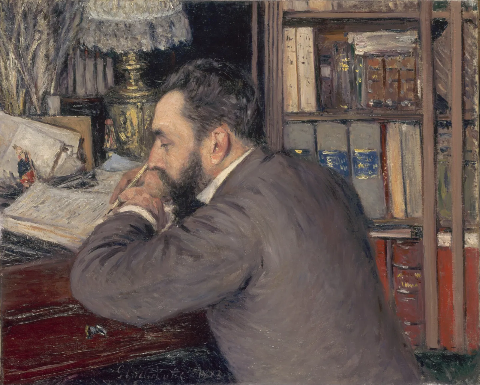 Henri Cordier, Gustave Caillebotte