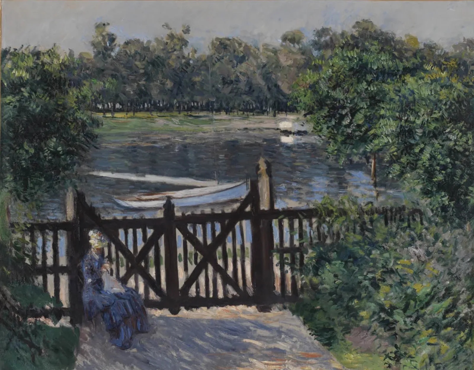 L'Entrée du jardin, Petit Gennevilliers, Gustave Caillebotte