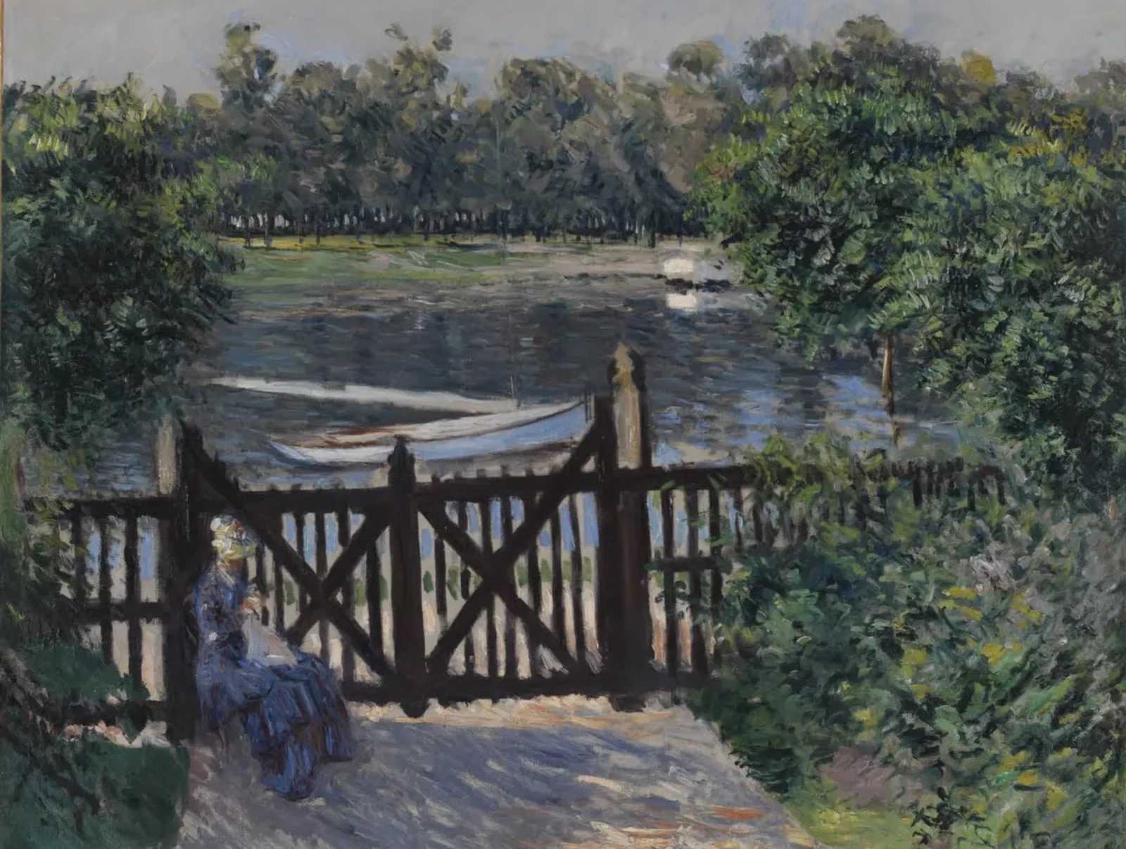 L'Entrée du jardin, Petit Gennevilliers, Gustave Caillebotte
