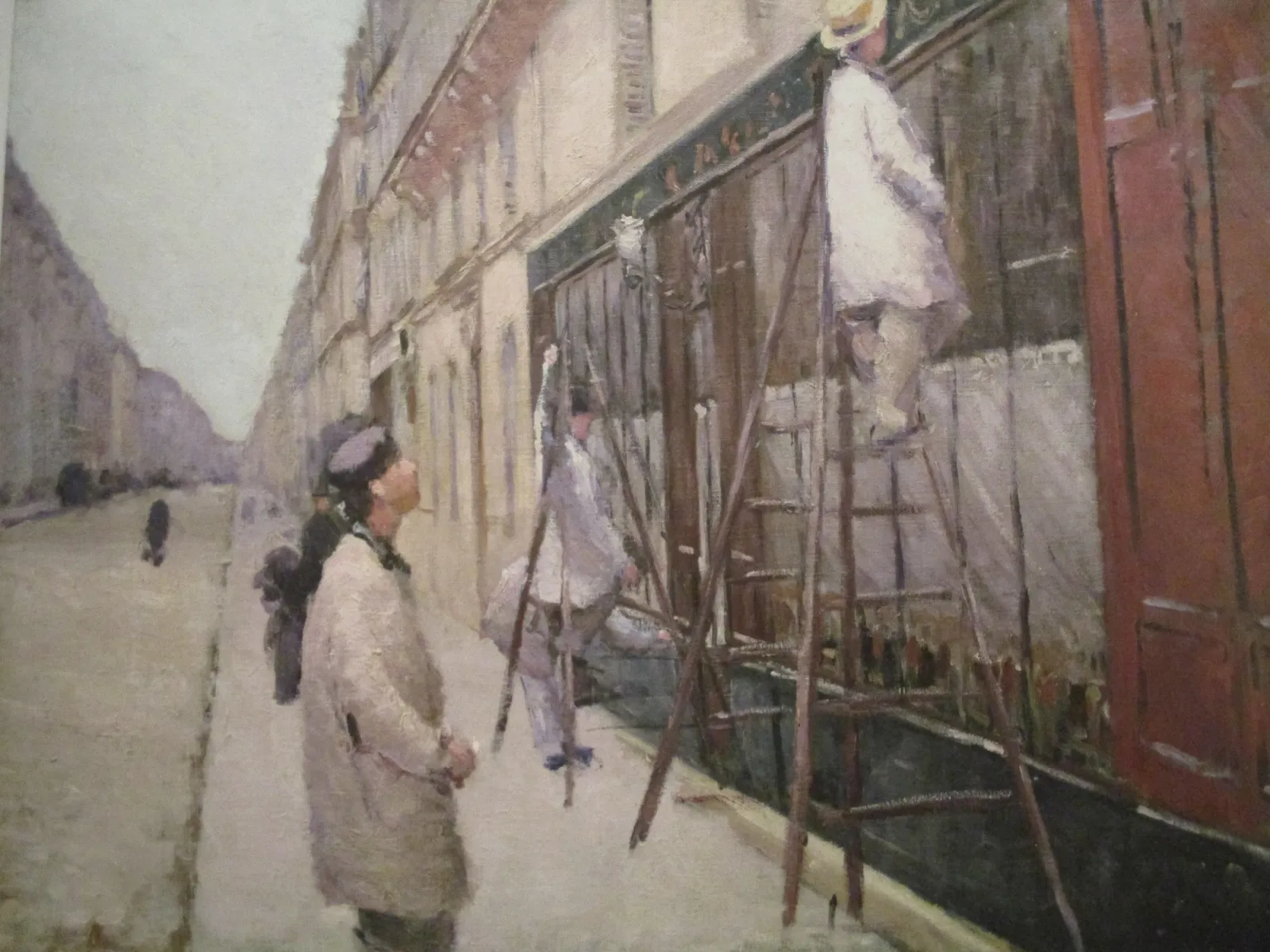 Peintres en bâtiment, Gustave Caillebotte