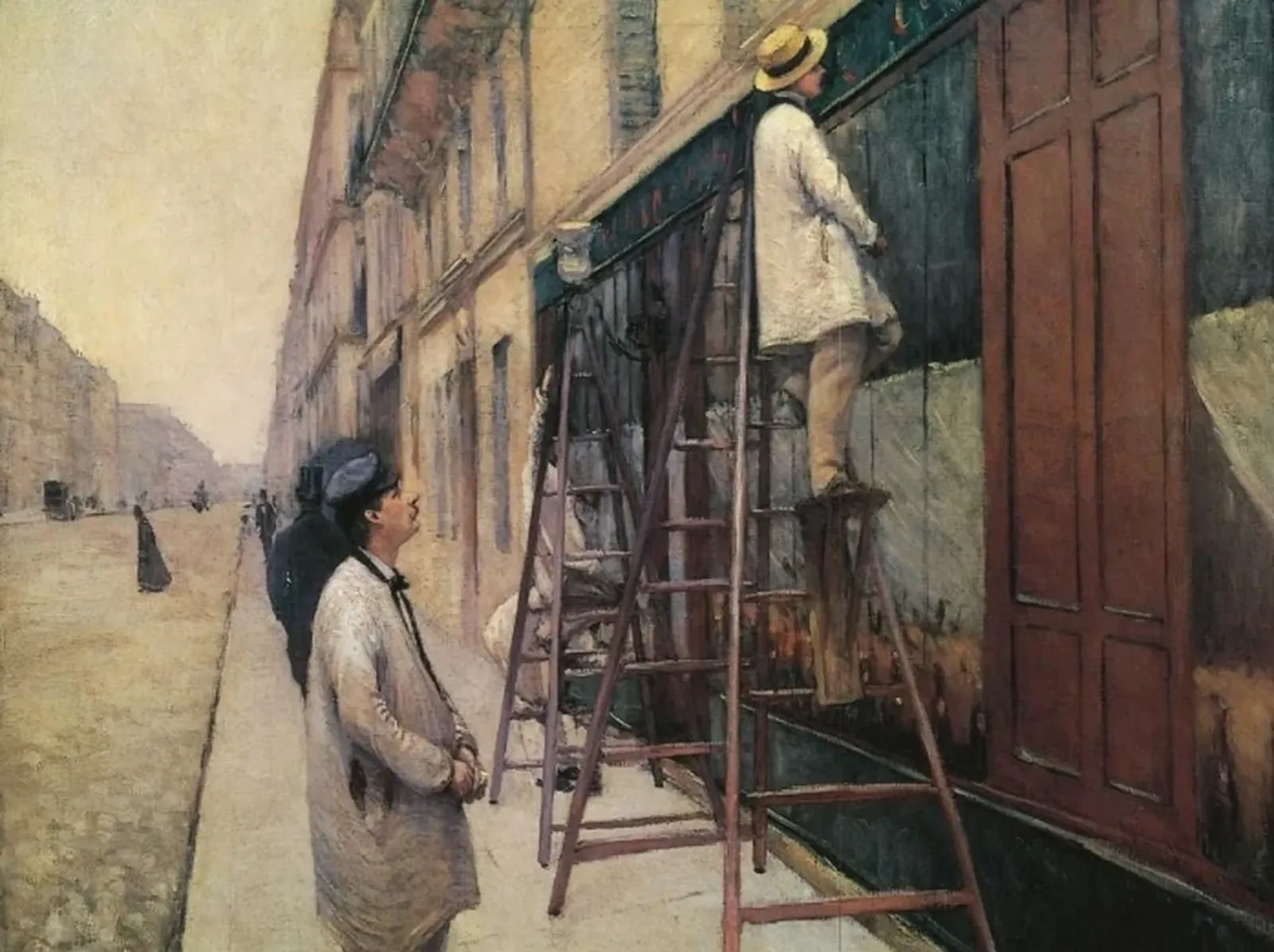Peintres en bâtiments, Gustave Caillebotte