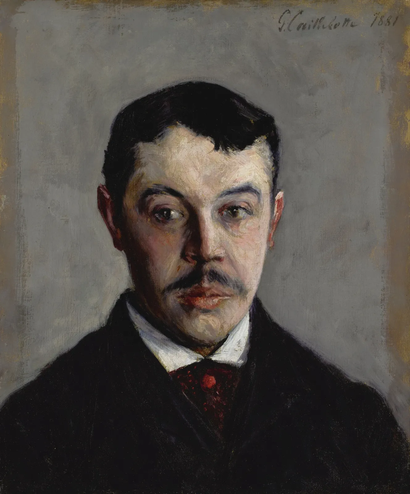 Portrait d'homme, Gustave Caillebotte
