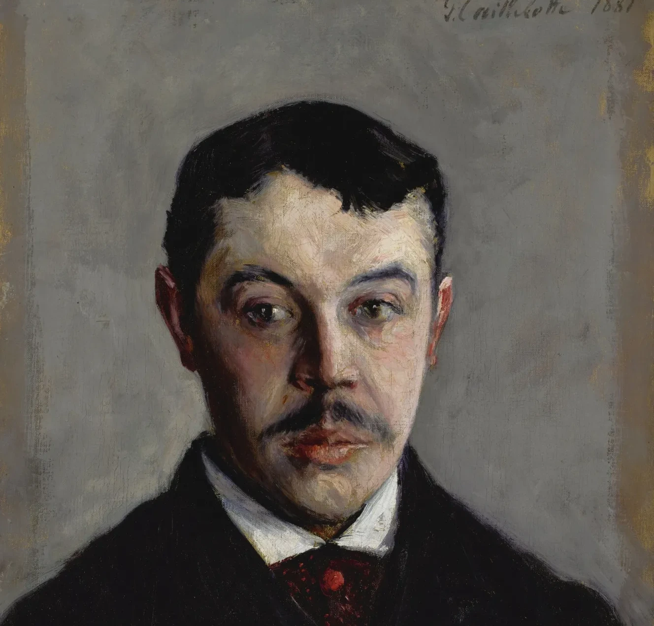 Portrait d'homme, Gustave Caillebotte