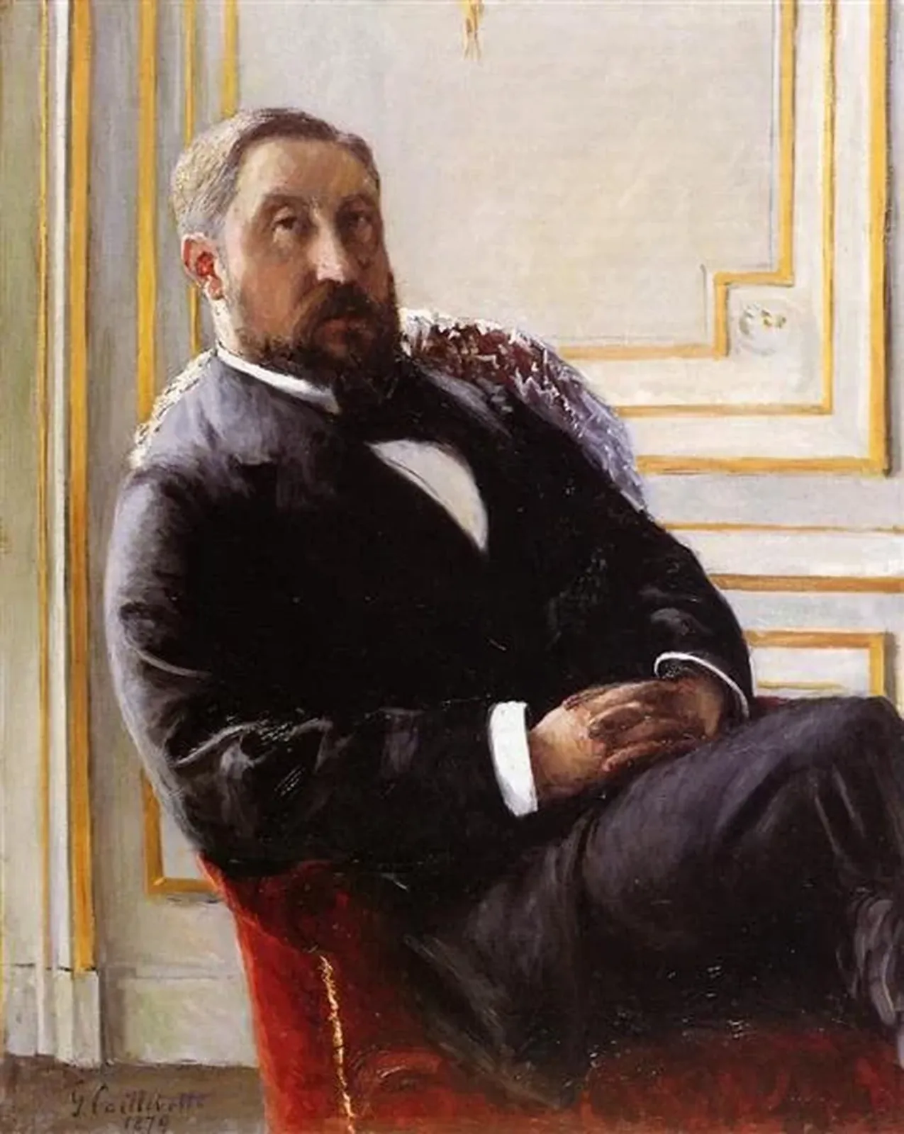 Portrait de Jules Richemont, Gustave Caillebotte