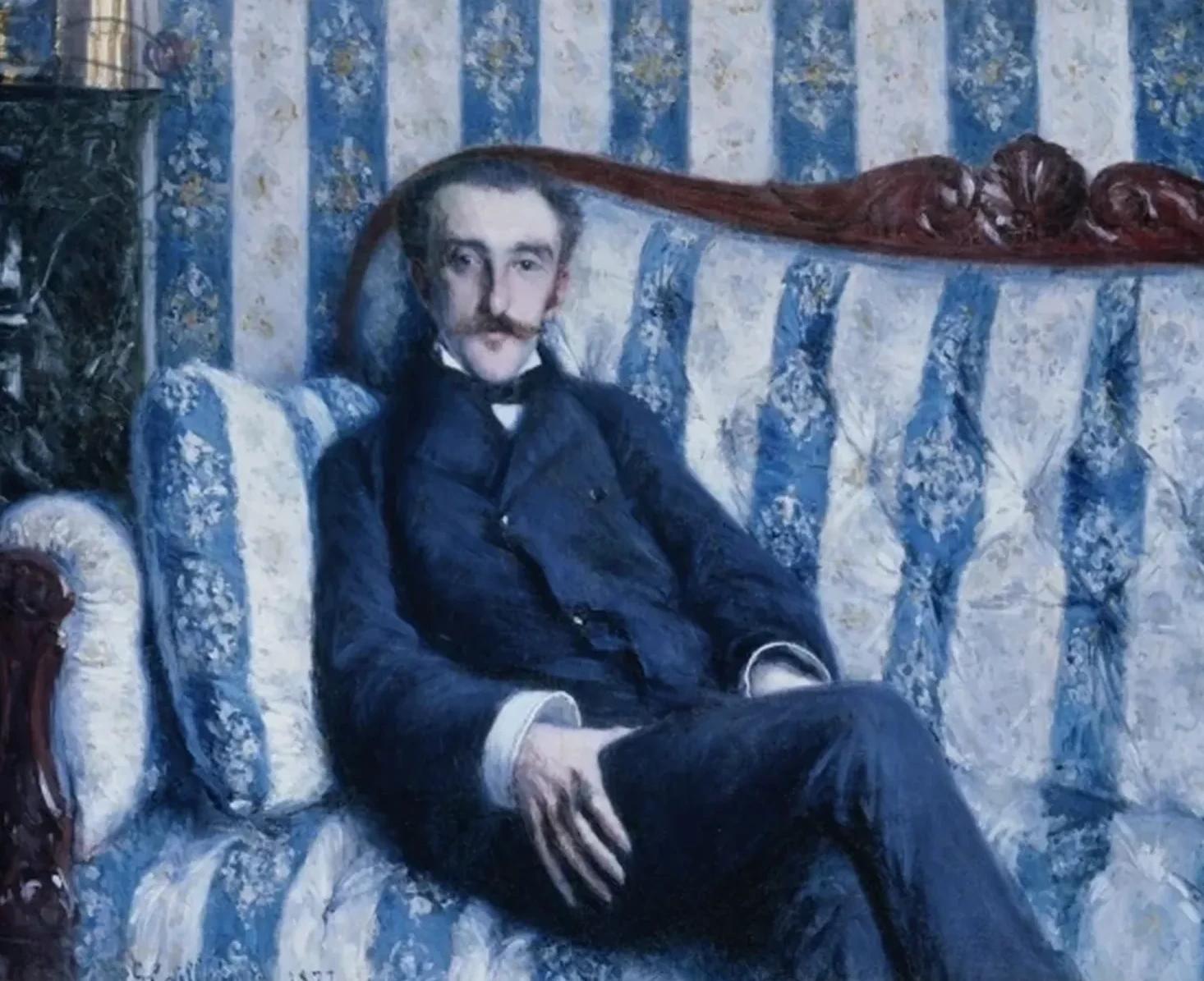 Portrait de Monsieur R, Gustave Caillebotte