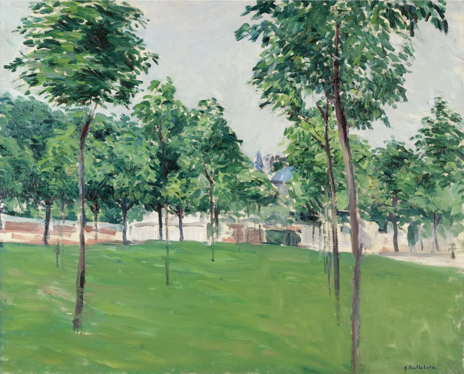 Promenade d'Argenteuil, Gustave Caillebotte