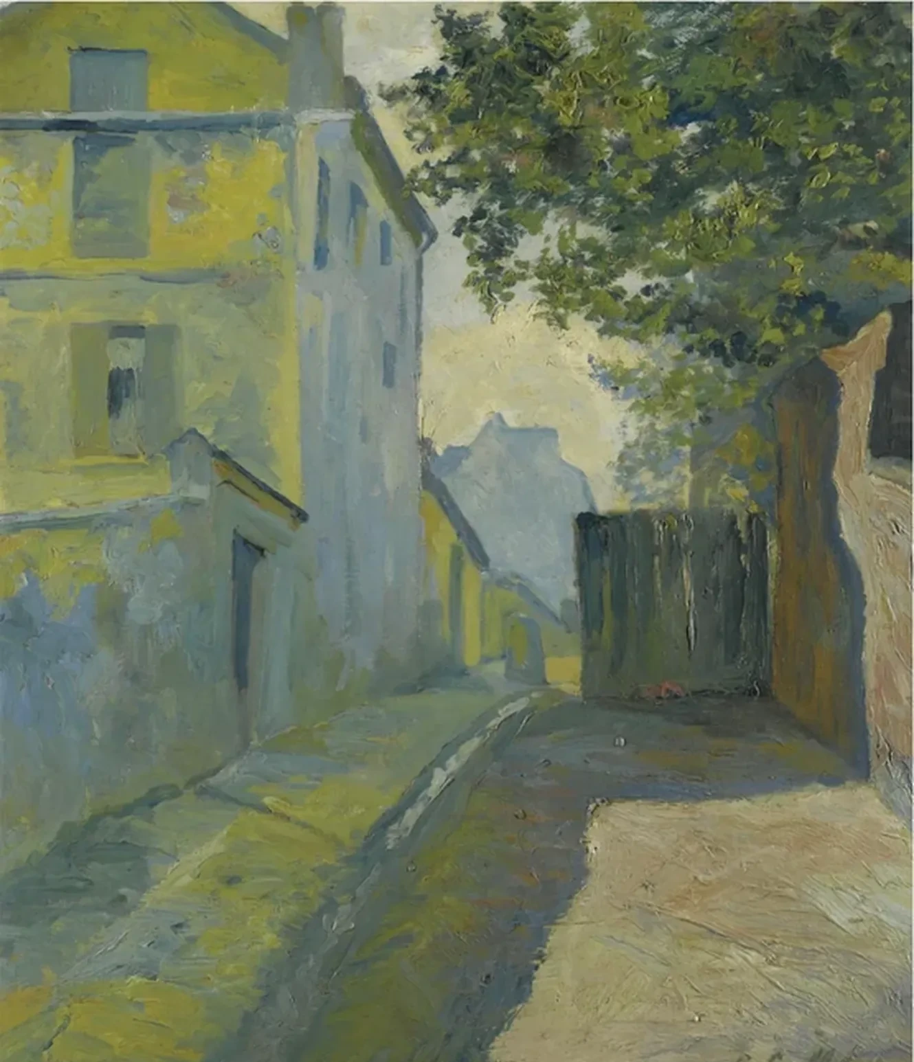 Rue du Mont-Cenis, Montmartre, Gustave Caillebotte