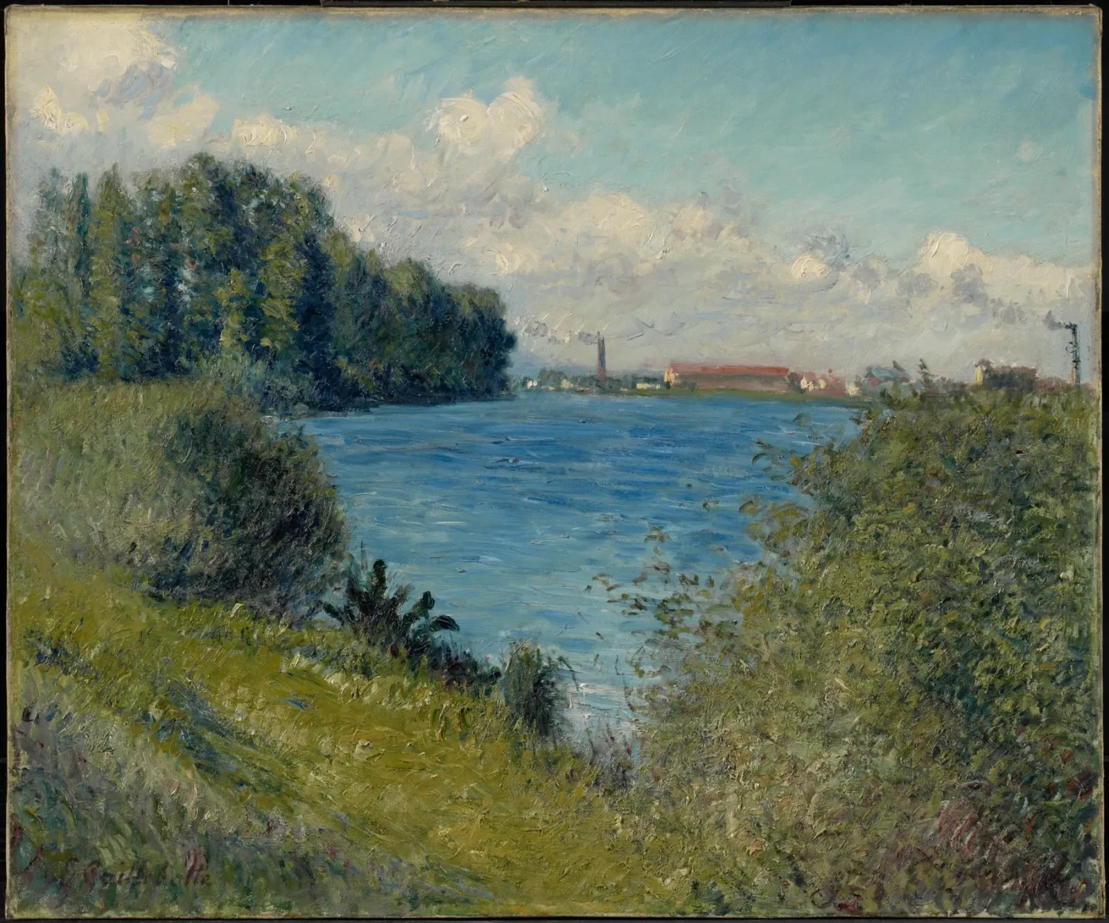 The Seine at Argenteuil, Gustave Caillebotte