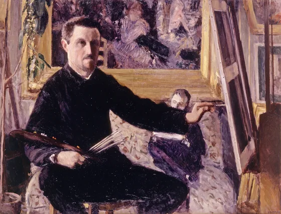 Autoportrait au chevalet