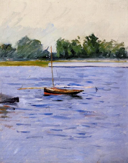 Bateaux à l'ancre sur la Seine