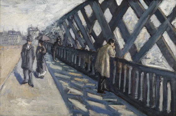 Étude pour "Le Pont de l'Europe" (Study for "Le Pont de l'Europe")