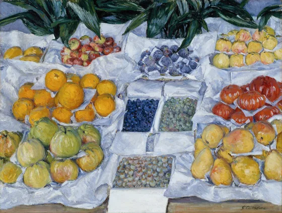 Fruits à l'étalage