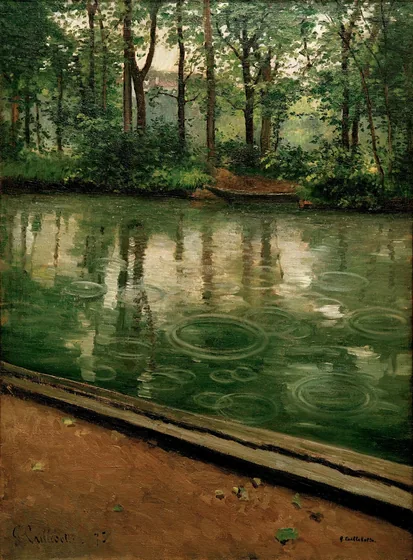 L' Yerres, effet du pluie
